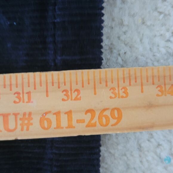 Forever 21 Corduroy Overall Dress Womens M Black Silver Accented Buttons - Picture 5 of 10